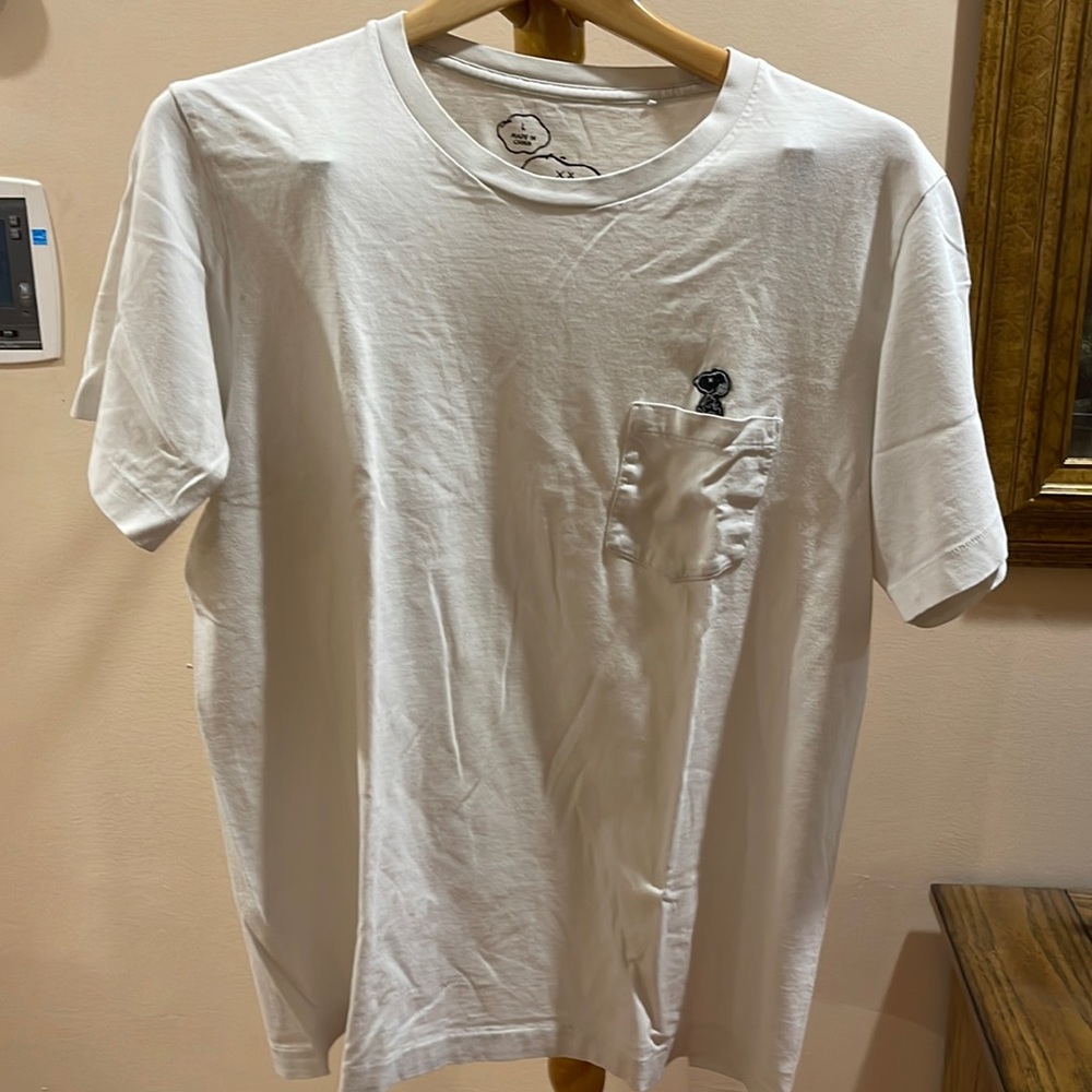 Kaws x Uniqlo White Tee